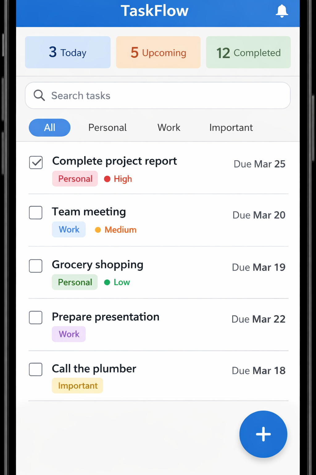 Task List